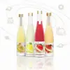 Venda Direta de Fábrica de Garrafas de Vidro Transparentes, Atacado de Garrafas para Vinho de Frutas, Garrafas de Vinho Estrangeiras, Garrafas de Bebidas Alcoólicas de 500ml, Garrafas de Vidro para Uva