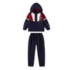 Conjunto de Chaqueta de Uniforme Escolar de Invierno para Niños y Niñas, Uniforme Deportivo Espeso con Forro de Felpa para Clases de Otoño e Invierno, Uniforme de Jardín de Infancia