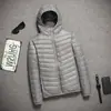 Chaqueta acolchada de algodón ligera y ultrafina para hombre, talla grande, para liquidación antitemporada, corta y resistente al frío.