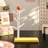 Suporte de Armazenamento Multifuncional com Galhos em Formato de Frutas de Desenho Animado para Mesa de Casa, Chaves, Fones de Ouvido, Relógios, Enfeites