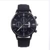 Reloj de pulsera para hombre, conjunto de dos piezas, reloj de pulsera, suministro de negocios, moda, calendario, reloj para hombre