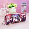 Han Xing accesorio tinta rosa straykids ive TWICE personalidad PU almacenamiento bolsa de papelería estuche de lápices accesorio estrella