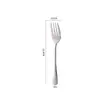 Vajilla de Acero Inoxidable 1010, Vajilla Occidental de Aspecto Elegante, Cuchillo para Bistec Comercial de Hotel, Tenedor, Cuchara de Postre, Cuchara, Impresión de Logo Posible