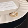 Anel Feminino de Luxo Leve Estilo Spice Girl com Microincrustação Personalidade de Alto Padrão Zircônia Aberto Ajustável Anel de Dedo para Dieta Joia Simples de Nicho