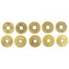 Conjunto Misto de Moedas dos Cinco Imperadores de Liga Dinastia Qing Dez Imperadores Moedas de Cobre Suprimentos de Feng Shui Atacado 2,3cm Liga de Zinco Presentes Corporativos