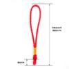 Cuerda de cáñamo fina cabeza de cuerda de tres anillos mango de cuerda bolsa de llaves accesorios de joyería cordón de borla venta al por mayor de fábrica