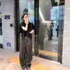 Ropa Zhengqite/Conjunto de Cárdigan de Punto de Lana 2026 para Mujer, Nuevo Conjunto de Dos Piezas con Chaleco Interior y Chaqueta para Primavera
