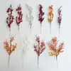 Simulação de comércio eletrônico transfronteiriço Flor 12 Holly Fruit Floco de neve Red Berry Balde Jóias Ano Novo Fortune Fruit Natal Fruit