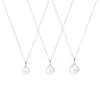 Collar Colgante de Perla de Agua Dulce Natural Única S999 para Mujer 2026 Cadena de Clavícula de Lujo Ligero de Gama Alta de Nicho