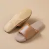 Pantuflas de lino para mujer 2026, aptas para todas las estaciones, interiores antideslizantes transpirables suela suave silenciosas de algodón y lino, pantuflas de pareja para hombre
