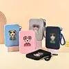 Funda de silicona para teléfono al por mayor transfronteriza, portátil para uso en exteriores, gran capacidad, con monedero, impermeable y una bolsa de mano para documentos para mujer