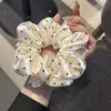 Goma de Pelo de Encaje Estilo Coreano para Mujer 2026 Nuevo Estilo Goma para el Cabello Estilo Perezoso Cuerda de Pelo Oversized Moño Accesorio para el Cabello Flor para el Cabello
