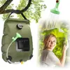 Bolsa de Ducha Exterior Recolección de Calor Solar 20L Bolsa de Ducha Ducha Exterior Portátil Camping Exterior Bolsa de Almacenamiento de Agua