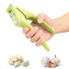 Utensílios de Cozinha Pilão Manual Doméstico Multifuncional Espremedor de Alho Pinça de Alho de Aço Inoxidável Descascador de Alho Pasta de Alho