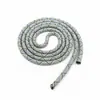 En stock Cuerda trenzada redonda sólida y duradera de 7 mm de grosor, adecuada para bricolaje, correa cruzada, correa para teléfono móvil, cuerda para bolsa de caja