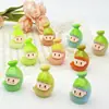 Nuevo Dibujo Animado Gradiente Plátano Hermana Pequeña Accesorios DIY Adornos Pequeños para Coche Colgante Llavero Bolsa Sorpresa Macey Grain