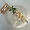 Ramo Artificial Violeta Terciopelado, Jacinto, Delfinio, Arreglo Floral para Pasillo de Boda, Decoración del Hogar, Exportación