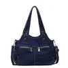 Bolsa de Hombro Grande de Mezclilla de Lujo Ligero para Viajes de Primavera/Verano 2026, Bolso Cruzado Transfronterizo, Bolso de Hombro Versátil Casual