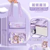 Bolsa Tote para Estudiante, Bolsa para Libros, Bolsa de Lona para Estudiante de Primaria, Bolsa para Archivos de Tareas para Niños y Niñas, Bolsa para Clases de Refuerzo, Grande