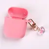 Chaveiro em Forma de Coração, Pingente de Coração Transparente Colorido, Pequeno Acessório Fofo e Criativo para Meninas, Decoração de Mochila