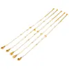 Colgante de Letra de Circonita Estilo Europeo y Americano Pulsera de Acero Inoxidable Chapada en Oro de 18K Joyería Impermeable Accesorios de Lujo de Nicho Venta al por Mayor