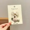 Pinzas para el Cabello de Seta Cuadros Lindas de Dibujos Animados para Niños de 3-6 Años, Pinzas para el Cabello No Dañinas, Accesorios para el Cabello Infantiles, Pasadores para Niñas