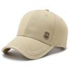 Gorra de béisbol sencilla para hombre, de primavera y otoño, informal, a la moda, para deportes al aire libre, con protección solar, combina con todo.