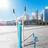 Nuevo equipo de fitness al aire libre de estándar nacional artículos deportivos al aire libre plaza del parque comunitario barra horizontal escalera máquina para caminar