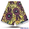 Estilo transfronterizo de comercio exterior tela batik de doble cara falda colorida para mujer tela estampada étnica en stock al por mayor