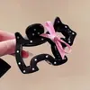 Nuevo Clip de Pinza para Perro con Puntos de Ola Hueca Lindo Colorido Pinza para el Cabello de la Parte Posterior de la Cabeza de Niña Pinza de Tiburón para Media Recogida