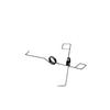 QLJ0.8 * 60*12*8 tren de aterrizaje delantero de ala fija, accesorios para modelos de aeronaves, piezas de producción pequeñas