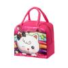 Nova Bolsa para Marmita Infantil Portátil com Refeição para Piquenique Bolsa Térmica com Bolsa de Gelo Mantenção de Frescor Folha de Alumínio Isolamento Desenho Animado