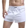 Boxer masculino direto da fábrica, roupa íntima casual de algodão respirável, calças Arlo soltas, tamanho grande