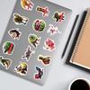 60 Piezas de Pegatinas con Forma Especial de Shanhaijing Material para Manualidades DIY Teléfono Móvil iPad Taza de Agua Casco Pegatinas Impermeables Personalizadas