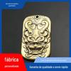 Ano antigo besta tag chaveiro do carro pingente tagarelando rede de couro vermelho bagagem pendurada ornamentos atacado