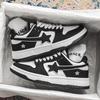 Zapatillas de Entrenamiento de Colores Meteorito de Tendencia Nacional Verano 2023 Cuero Interior Moda Transpirables Casuales Blancas para Estudiantes