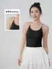 Sujetador Deportivo Spicy Girl para Jóvenes con Espalda en U y Copas Integradas No Necesita Usar Sujetador Camiseta sin Mangas de Yoga Ropa de Fitness Pilates Texto