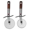 Cuchillo de rueda para pizza de acero inoxidable para cocina, herramienta para hornear, cuchillo para pizza, cuchillo para panqueques, cuchillo de rodillo para hornear de cocina