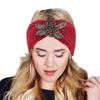 Diadema de lana hecha a mano fábrica venta directa Amazon venta caliente gorro cálido transfronterizo JDF-239A
