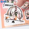 Adesivos de Desenho Animado Transfronteiriços Personalizados com Formato Especial de Personagens de Anime, Adesivos Autoadesivos Cortados, Adesivos Infantis DIY com Aroma, Meio Cortados