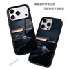 Comercio Exterior Venta Caliente Negro Atardecer en la Playa Vista al Mar Funda para Teléfono Apple 17pm iPhone 18promax Agujero Grande Funda de Vidrio