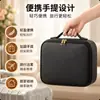 Nova Bolsa de Maquiagem LED de Grande Capacidade com Espelho, Caixa de Armazenamento Cosmético Portátil para Viagens de Negócios e Viagens