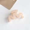 Pinza para el Cabello de Color Gelatina Estilo Japonés Forma de W para la Parte Trasera de la Cabeza, Adecuada para Bañarse y Peinarse, Accesorio para el Cabello para Mujeres, Versión Coreana del Accesorio para el Cabello