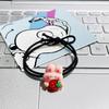 Diadema Kulomi Alta Elasticidad Colorida Duradera Meruti Linda Dibujo Animado Tocado Sencillo Dongdaemun Mori Anillo para el Cabello