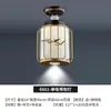 Nova Luminária de Corredor de Madeira Maciça Estilo Chinês, Pequena Luminária de Teto, Novo Modelo 2024, Toda em Cobre, Ultra Brilhante, Luminária Pendente para Entrada, Hall de Entrada, Corredor