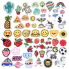 Comercio exterior AliExpress Amazon una variedad de tela bordada para trajes pegatinas animación de dibujos animados pequeño al por mayor bolsa sombrero accesorios