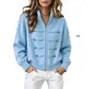 Nuevo Cardigan de Punto Estilo Chino con Cuello Alto Botón Rana Doble Cremallera para Mujer 2026 Otoño/Invierno Nuevo Suéter Grueso Holgado Chaqueta para Mujer