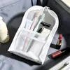 Neceser portátil, organizador de tocador de pie, bolsa de maquillaje multifuncional de gran capacidad para viajes y viajes de negocios