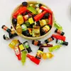 Tienda de Conveniencia Cocina Condimentos Pegamento en Crema Accesorios para Fundas de Teléfono DIY Juguetes de Comida en Miniatura Accesorios de Resina Joyería Hecho a Mano