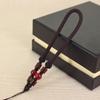Lanyard de Pieza de Mano DIY Tirachinas Cuentas de Madera Bodhi Artesanía de Jade Pieza de Juego Cuerda Joyería Correa de Cuerda Hecha a Mano